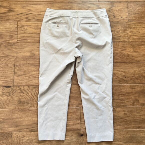 Chico's So Slimming Pants Size 3R (16R) Sophia Slim Ankle Khaki Tan - Picture 2 of 12